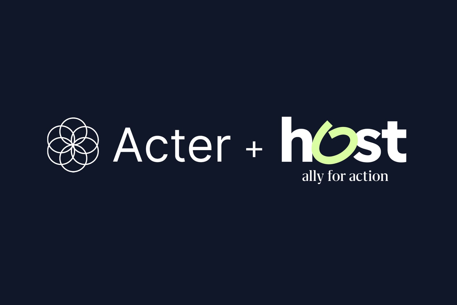 Building Infrastructure for Movement Power: Acter x HOST